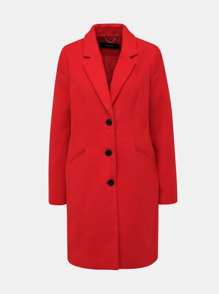 Červený kabát VERO MODA Cala
