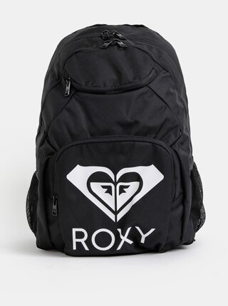 Čierny batoh s potlačou Roxy Shadow Swell 24 l