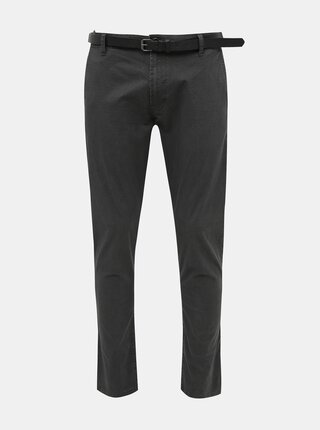 Šedé chino kalhoty Shine Original