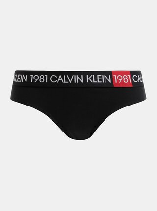 Černé kalhotky Calvin Klein Underwear