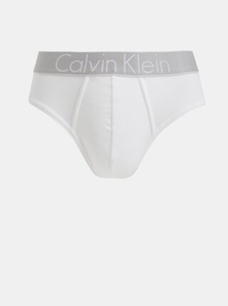 Bílé slipy Calvin Klein Underwear