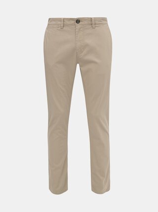 Béžové pánské chino kalhoty Tom Tailor
