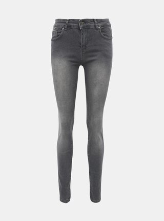 Šedé dámske slim fit rifle ZOOT