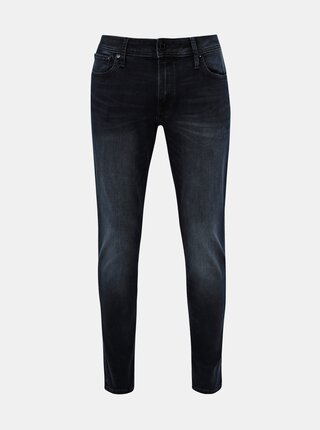 Tmavomodré skinny fit rifle Jack & Jones Liam