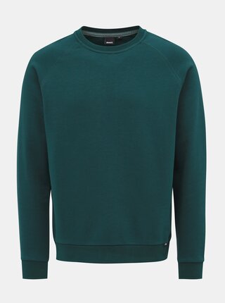 Tmavě zelená pánská basic mikina ZOOT Derek