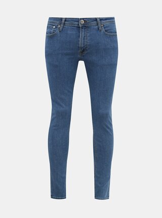 Modré skinny fit džíny Jack & Jones Liam