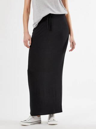 Černá maxi sukně Dorothy Perkins