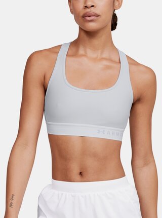 Šedá sportovní podprsenka Crossback Under Armour