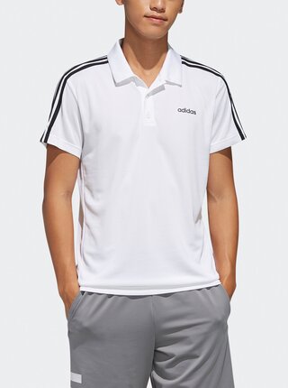 Biela pánska polokošeľa adidas CORE