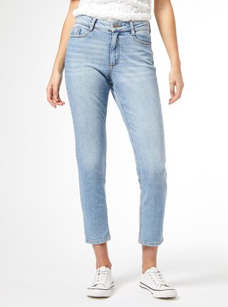 Světle modré mom džíny Dorothy Perkins
