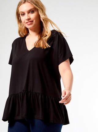 Čierne tričko Dorothy Perkins Curve