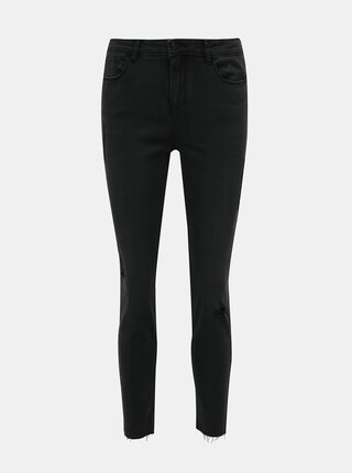 Čierne slim fit rifle VILA