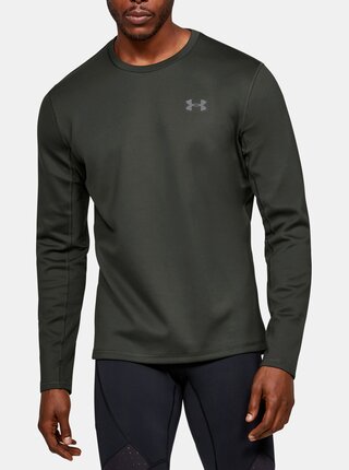 Tmavě zelené pánské tričko ColdGear Under Armour