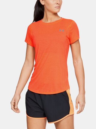 Oranžové dámské tričko Streaker Under Armour