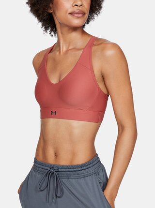 Růžová sportovní podprsenka Vanish Under Armour
