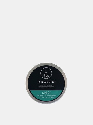 Svěží organický deodorant s vůní zeleného čaje a grepu 50 ml Angelic
