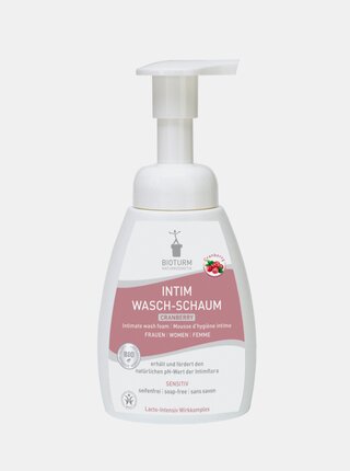Intimní mycí pěna s výtažkem z brusinek 250 ml Bioturm