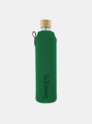 Skleněná láhev v neoprenovém obalu Drinkit Asketa 500 ml