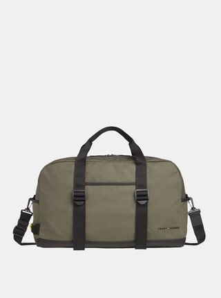 Tmavě zelená cestovní taška Tommy Hilfiger
