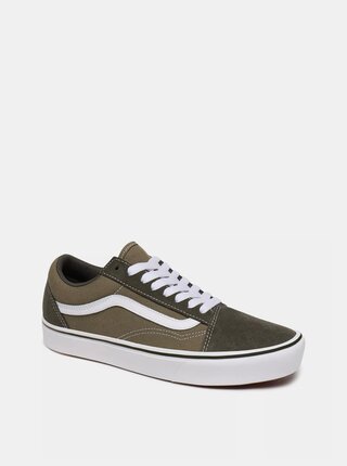 Kaki semišové tenisky VANS