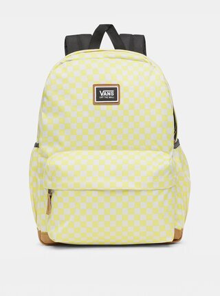 Žlutý vzorovaný batoh VANS 27 l