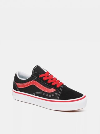 Černé dětské semišové tenisky VANS