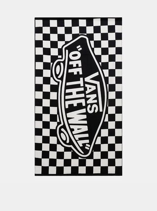 Bílo-černá kostkovaná osuška VANS