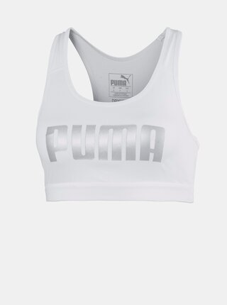 Bílá sportovní podprsenka Puma