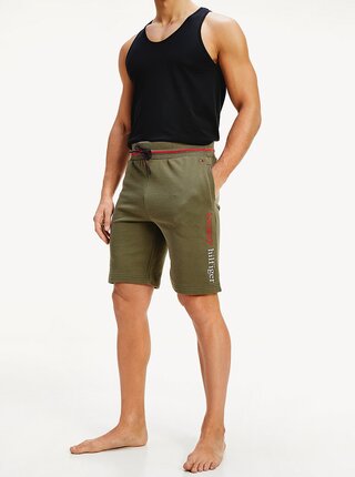 Khaki pánské kraťasy Tommy Hilfiger