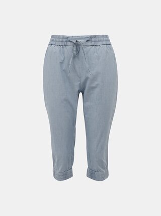 Světle modré 3/4 kalhoty VERO MODA Eva