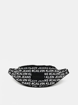 Černá dámská vzorovaná ledvinka Calvin Klein Jeans