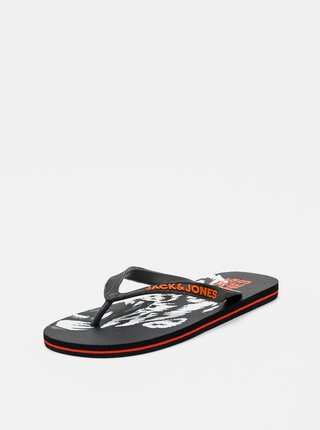 Čierne žabky Jack & Jones Tiger