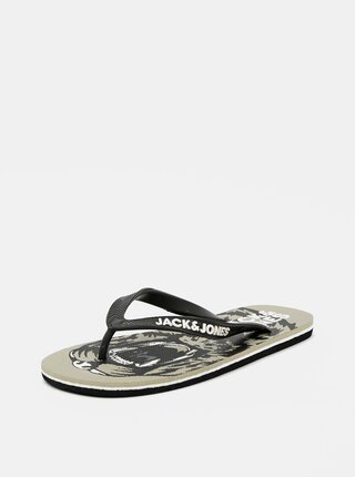 Kaki žabky Jack & Jones Tiger