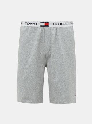 Šedé pánske pyžamové kraťasy Tommy Hilfiger