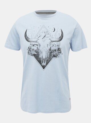 Svetlomodré tričko Jack & Jones Roman