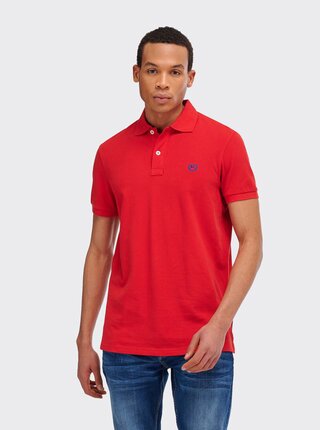 Červené pánské polo tričko Alcott