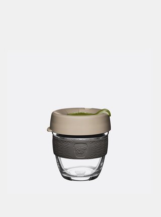 Béžový skleněný cestovní hrnek KeepCup Original small 227 ml