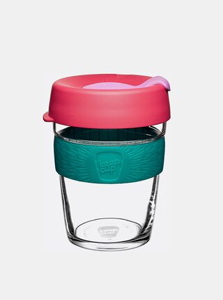 Ružový sklenený cestovný hrnček KeepCup Brew medium 340 ml