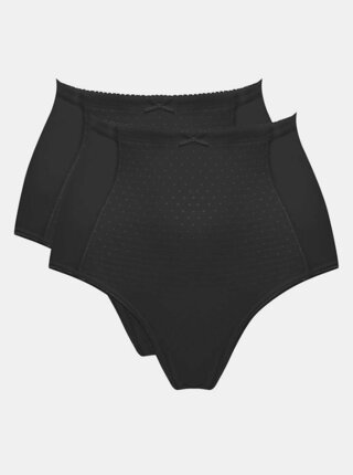 Sada dvou černých kalhotek M&Co