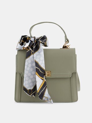 Zelená crossbody kabelka Pieces Olive