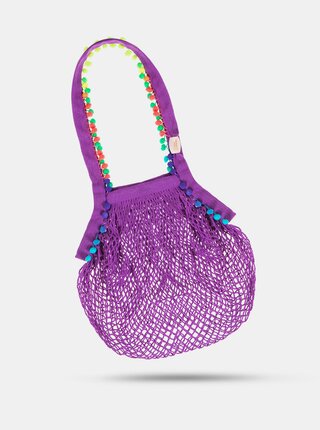 Fialová Česká síťovka Boho 25 l
