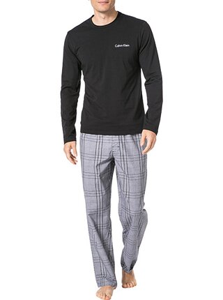 Calvin Klein černé pánské pyžamo Black