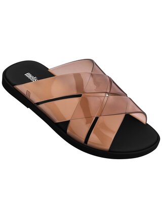 Melissa hnědé pantofle Breeze Brown/Black