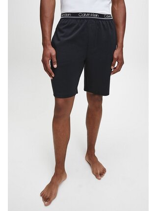 Calvin Klein černé kraťasy Sleep Short