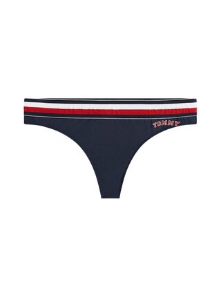Tommy Hilfiger modré tanga Thong
