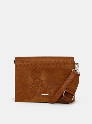 Hnedá crossbody kabelka Desigual