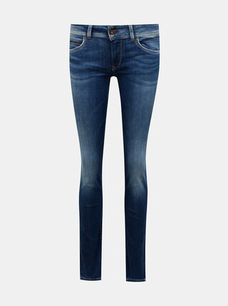 Modré dámske slim fit rifle Pepe Jeans