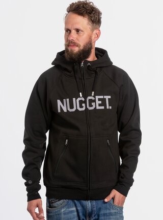 Čierna pánska mikina NUGGET Ironsight