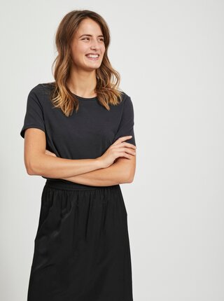 Čierne basic tričko .OBJECT Annie