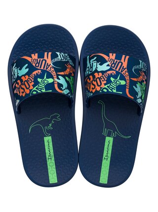 Ipanema modré chlapecké pantofle Urban Slide Kids Blue